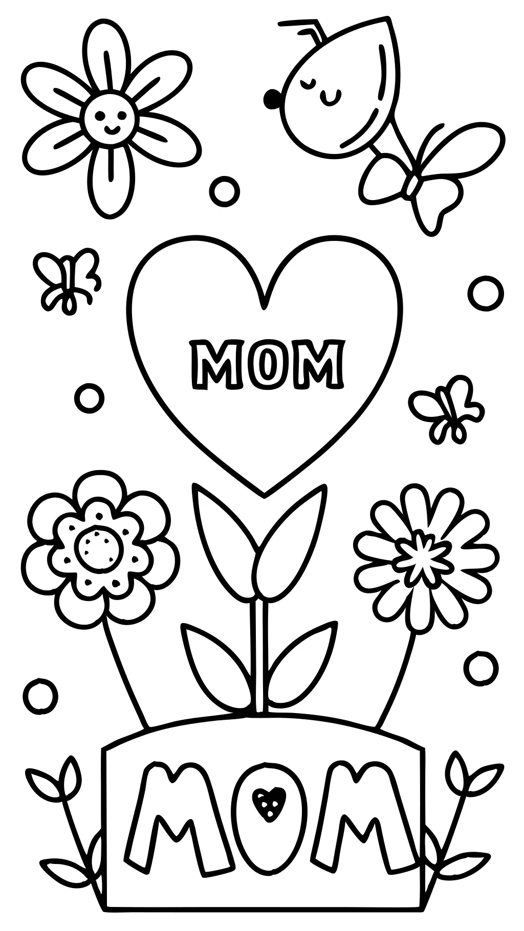 mother’s day coloring pages printable